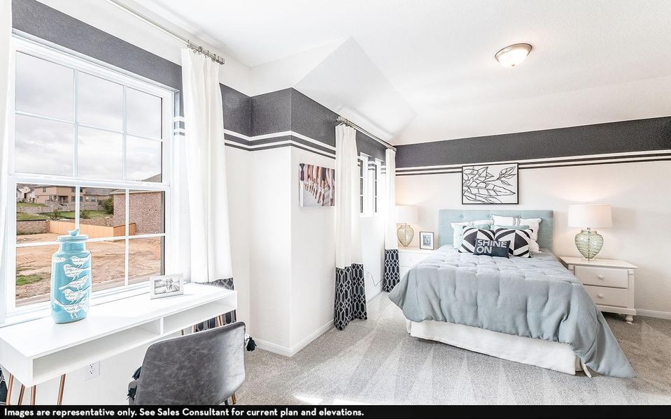 Furnished interior view inside a new home in Sanctuary, Salado (Image 3).