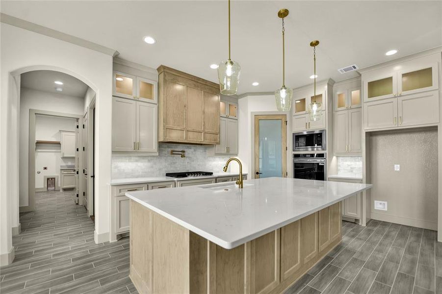 Furnished interior view inside a new home in , Decatur (Image 9).