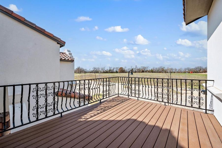 Upstairs Balcony Upstairs Balcony