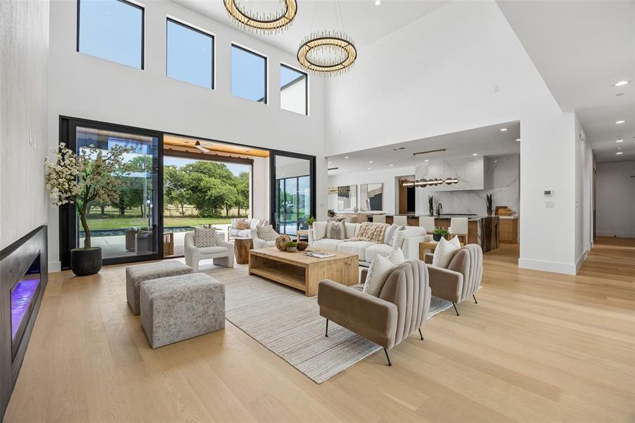 Furnished interior view inside a new home in , Southlake (Image 7).