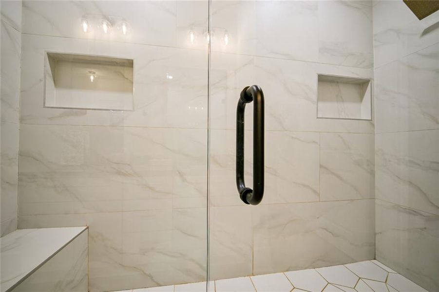 Close-up of interior finishes inside a home in , Monticello (Image 26).