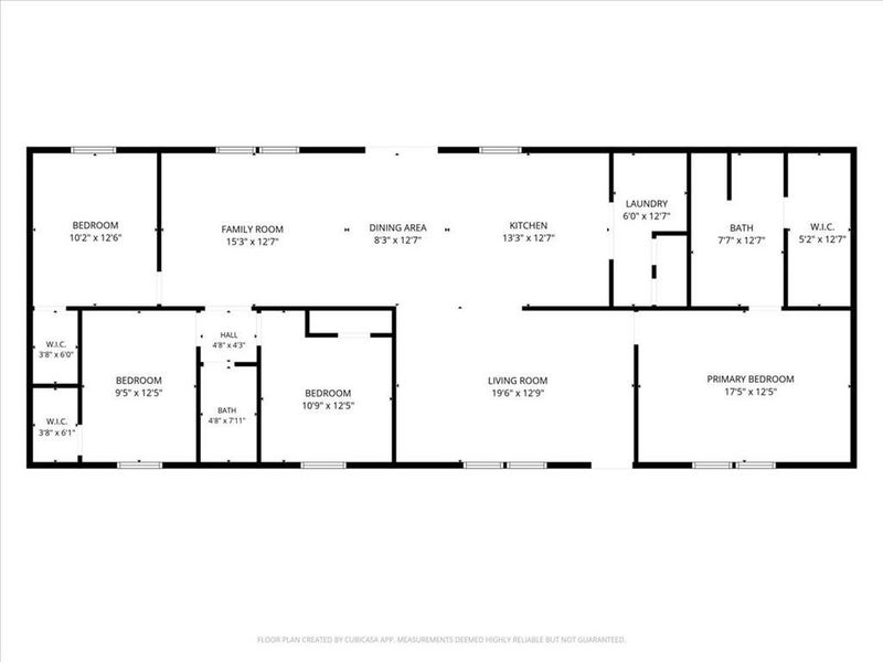 2D floor plan layout of this home in , Resaca, GA (Image 3). 2D floor plan layout of this home in , Resaca, GA (Image 3).
