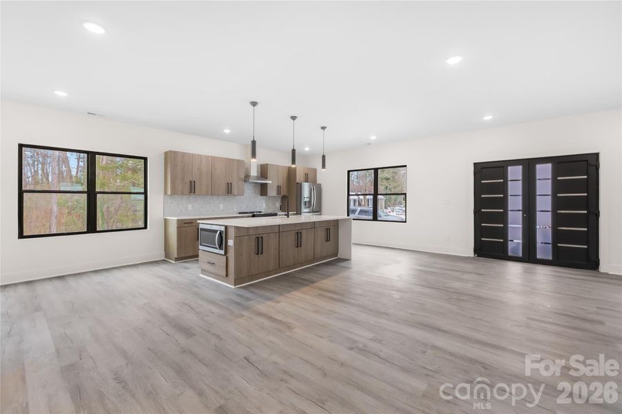 Furnished interior view inside a new home in , Charlotte (Image 10).