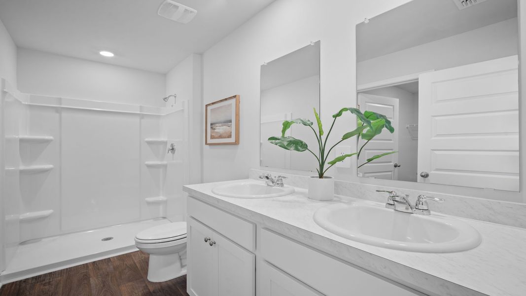 Furnished interior view inside a new home in Rice Hope, Port Wentworth (Image 16). Furnished interior view inside a new home in Rice Hope, Port Wentworth (Image 16).