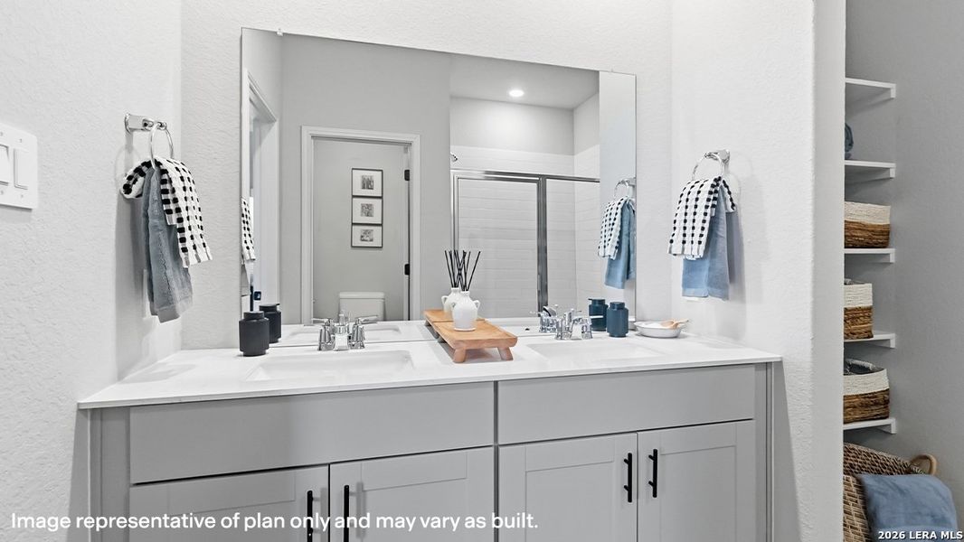 Furnished interior view inside a new home in , Mico (Image 7).
