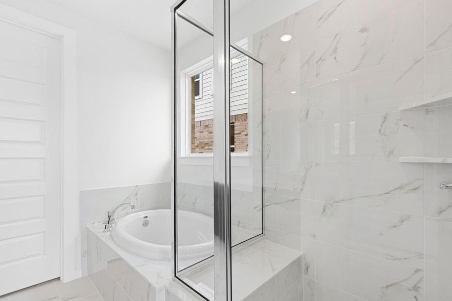 Furnished interior view inside a new home in Santa Rita Ranch, Liberty Hill (Image 13). Furnished interior view inside a new home in Santa Rita Ranch, Liberty Hill (Image 13).