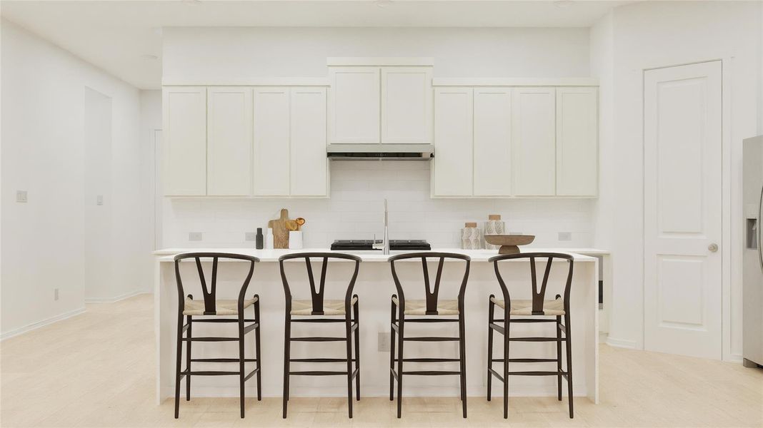 Furnished interior view inside a new home in Anniston, Katy (Image 13).
