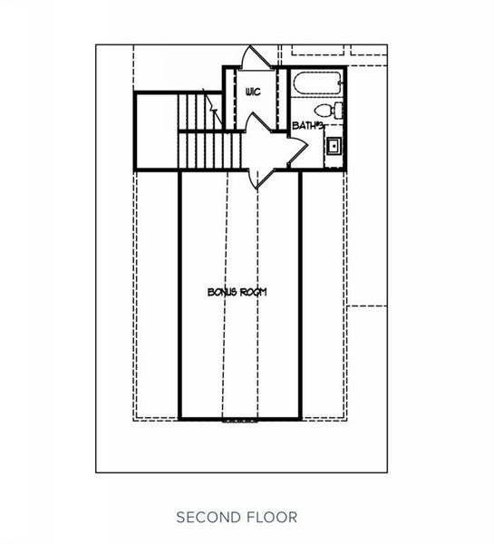 2D floor plan layout of this home in Pinegate, Covington, GA (Image 5).