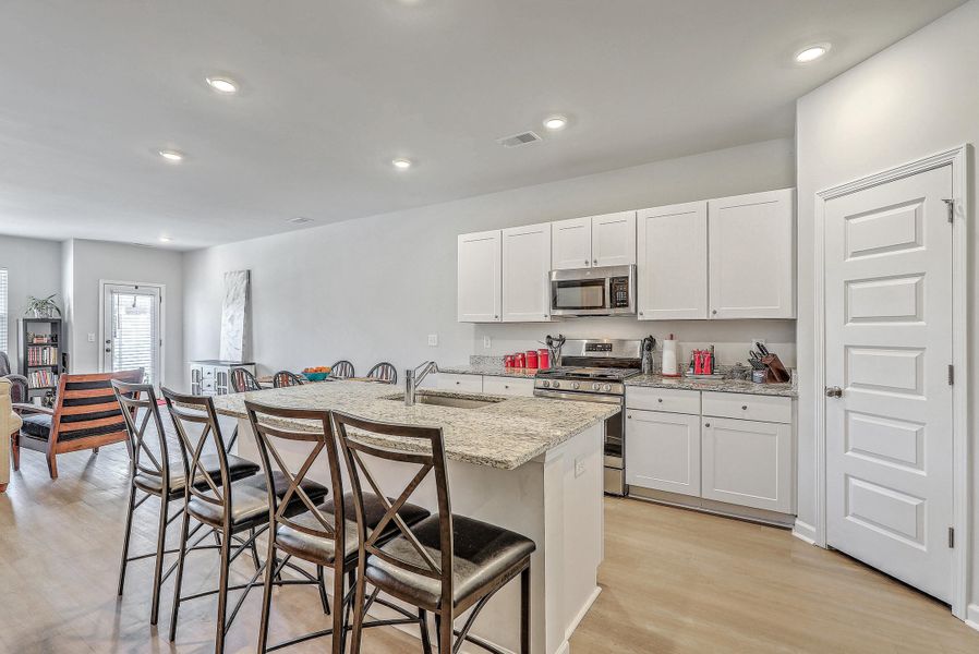 Furnished interior view inside a new home in , Summerville (Image 9).
