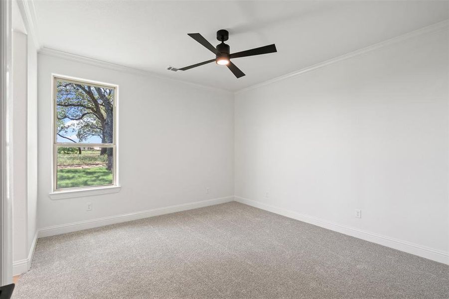 Spacious, unfurnished interior of a new home in Santana Ridge, Weatherford (Image 16). Spacious, unfurnished interior of a new home in Santana Ridge, Weatherford (Image 16).