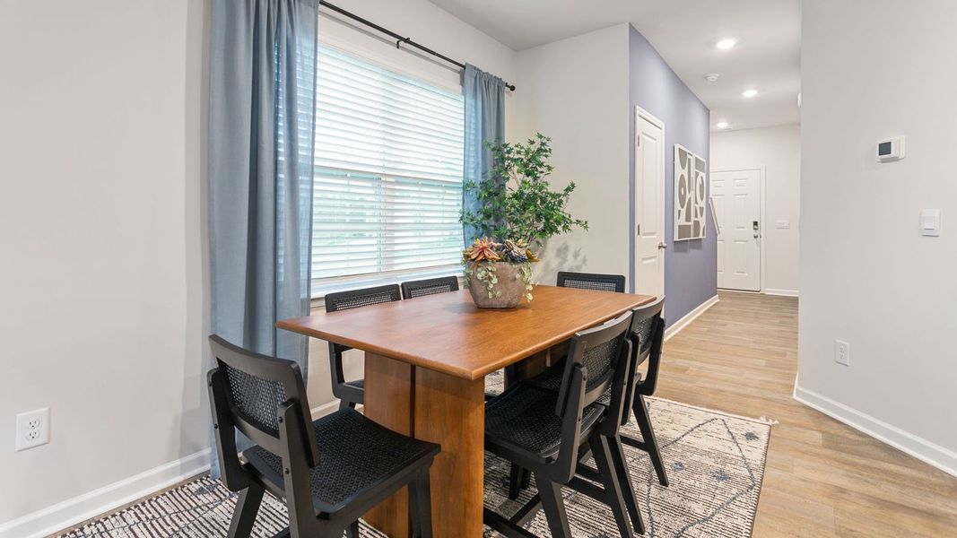 Furnished interior view inside a new home in Henley Ridge, Graham (Image 4). Furnished interior view inside a new home in Henley Ridge, Graham (Image 4).
