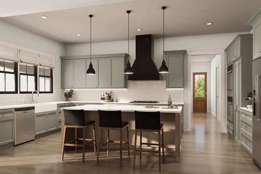 Representative furnished interior of a home built from the Montgomery by Zeal Home Builders in Sunrise Point, Weatherford (Image 6). Representative furnished interior of a home built from the Montgomery by Zeal Home Builders in Sunrise Point, Weatherford (Image 6).