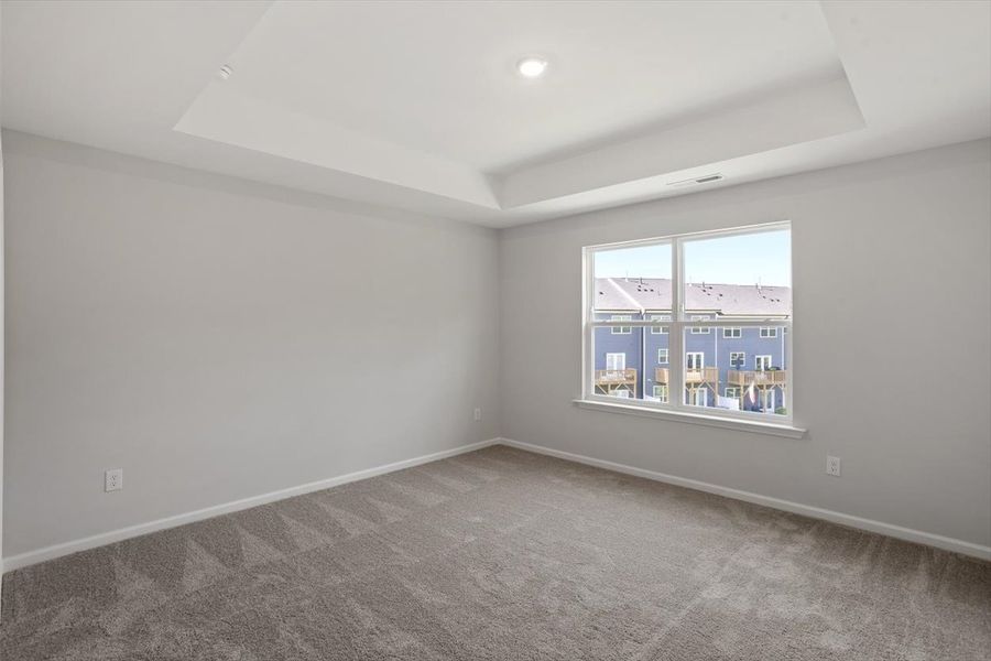 Spacious, unfurnished interior of a new home in Sweetbrier, Durham (Image 23).