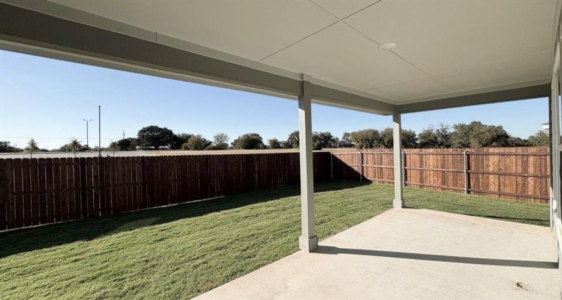 Exterior details and patio area of a home in Sandstone Estates, Granbury (Image 16). Exterior details and patio area of a home in Sandstone Estates, Granbury (Image 16).