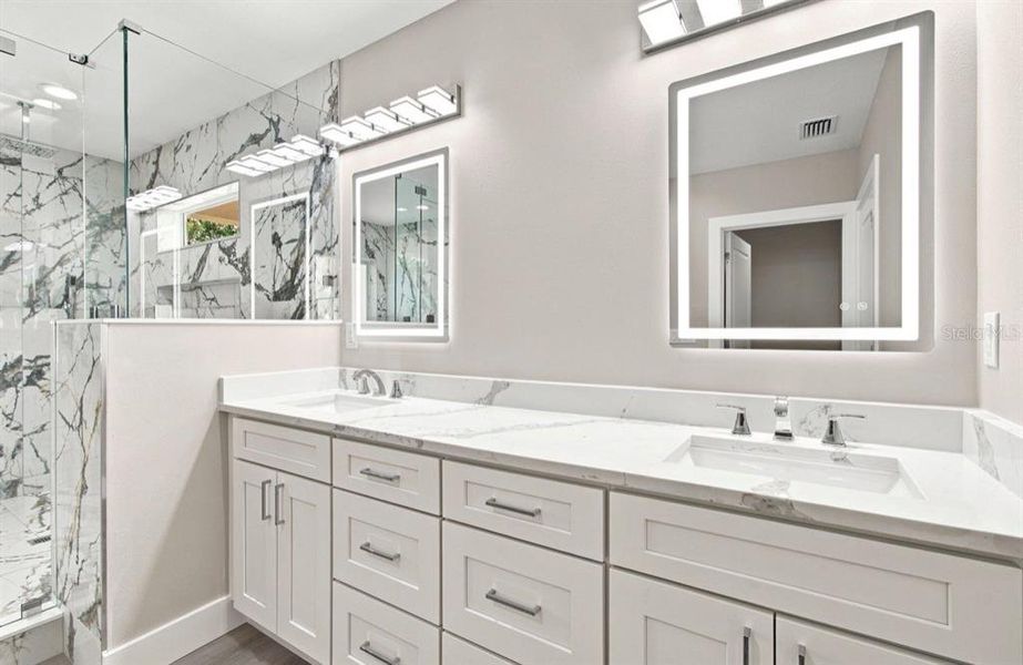 Furnished interior view inside a new home in , Tampa (Image 15).