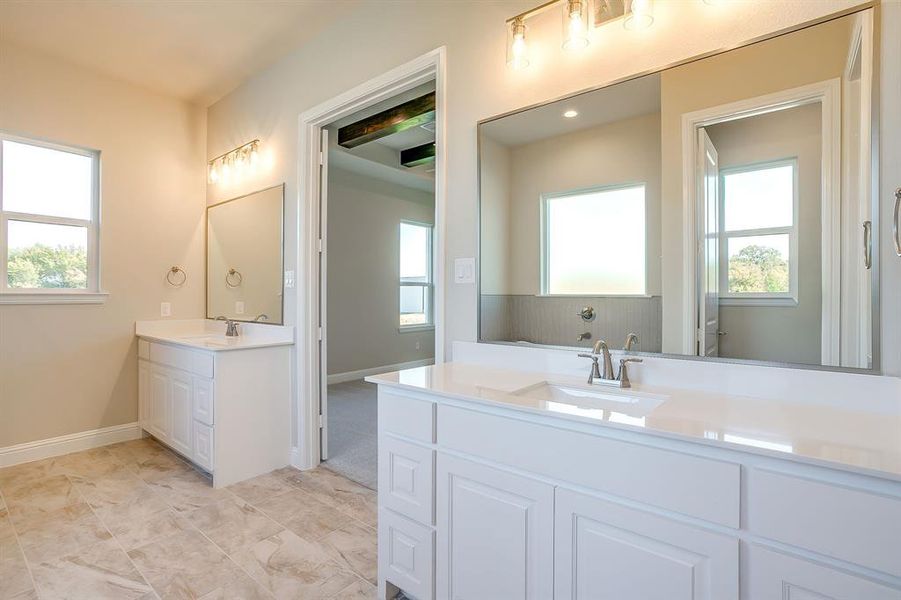 Furnished interior view inside a new home in , Weatherford (Image 7).