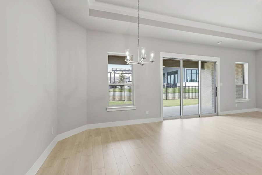 Spacious, unfurnished interior of a new home in Ladera Little Elm, Little Elm (Image 32). Spacious, unfurnished interior of a new home in Ladera Little Elm, Little Elm (Image 32).