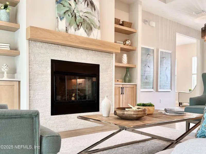 Furnished interior view inside a new home in Marshes of Madeira, St. Augustine (Image 5). Furnished interior view inside a new home in Marshes of Madeira, St. Augustine (Image 5).