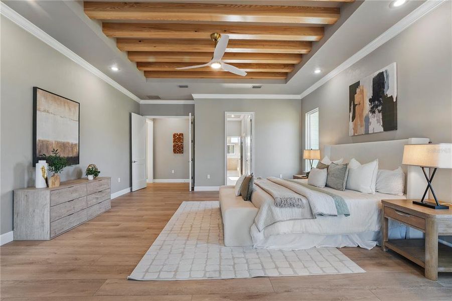 Furnished interior view inside a new home in , Archer (Image 46).