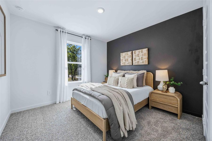Furnished interior view inside a new home in Highland Court, Houston (Image 12).