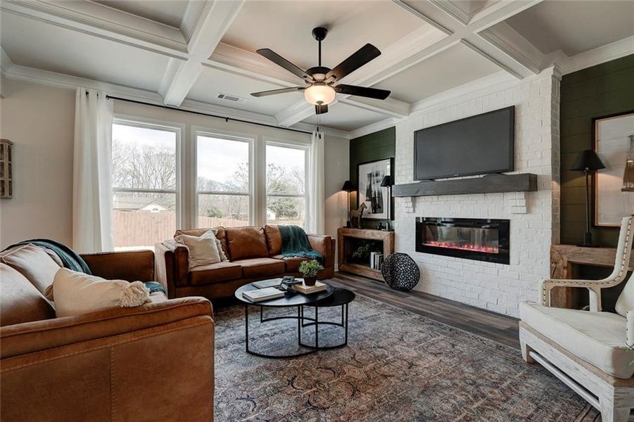 Furnished interior view inside a new home in Summerlin, Winder (Image 16). Furnished interior view inside a new home in Summerlin, Winder (Image 16).