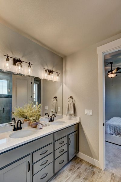 Representative furnished interior of a home built from the The Avalon by Landmark Homes in Vernazza, Windsor (Image 25).