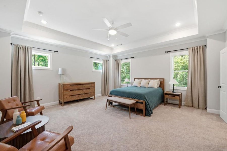 Furnished interior view inside a new home in , Tucker (Image 28).