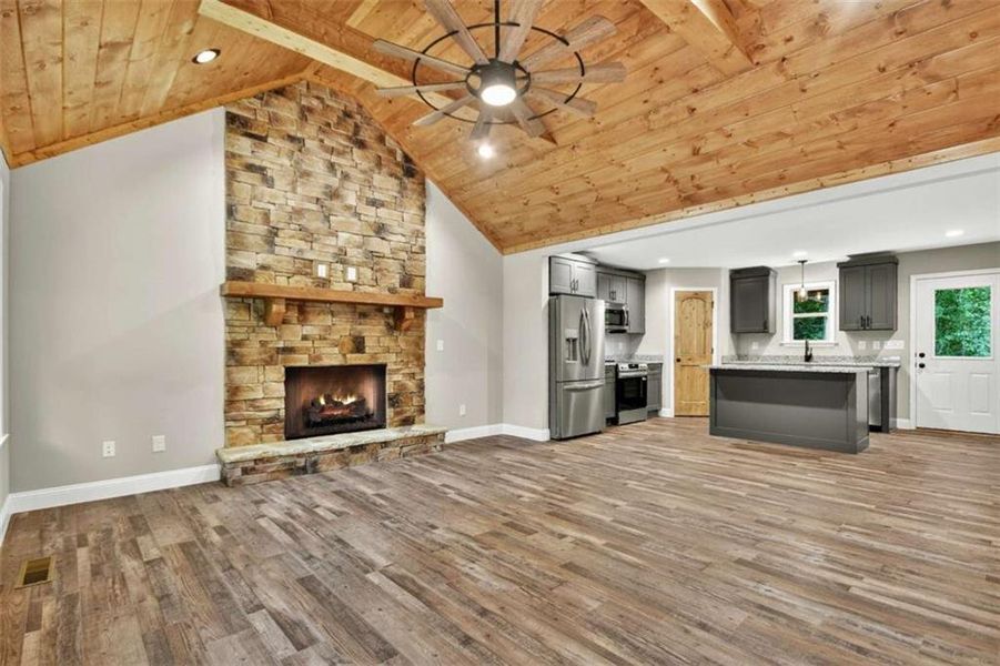 Spacious, unfurnished interior of a new home in , Ellijay (Image 10). Spacious, unfurnished interior of a new home in , Ellijay (Image 10).