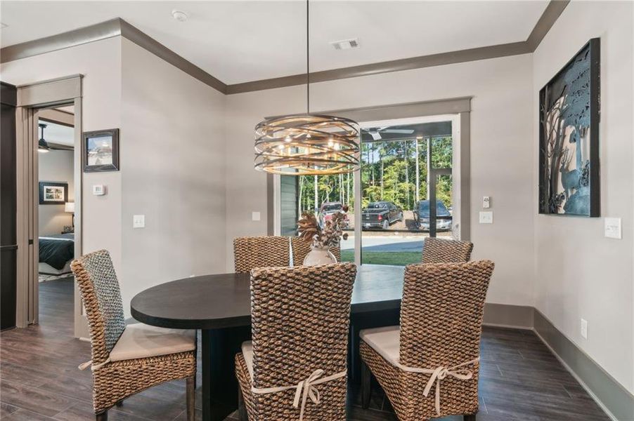 Furnished interior view inside a new home in , Jasper (Image 8).