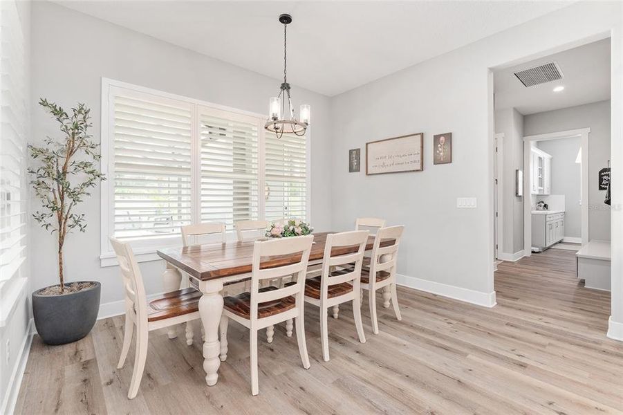 Furnished interior view inside a new home in , Oxford (Image 45).