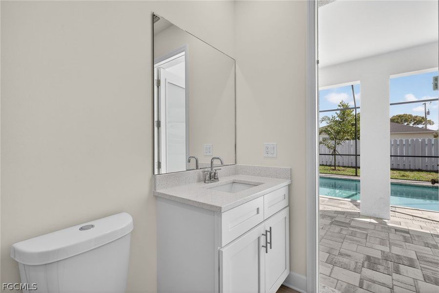 Furnished interior view inside a new home in Cape Coral, Cape Coral (Image 9).