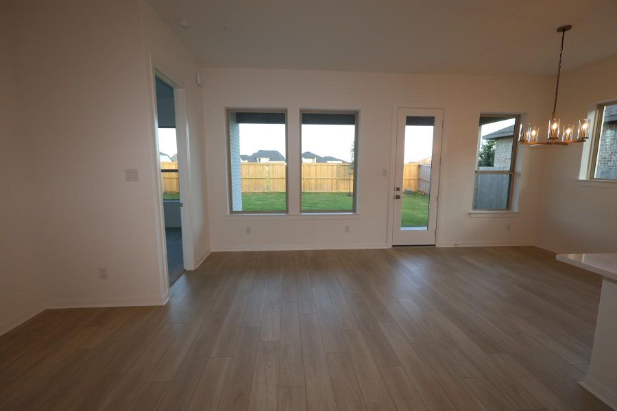 Spacious, unfurnished interior of a new home in Meridiana - Terrace Collection, Manvel (Image 15).