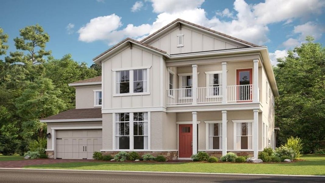 Image 7 representing the Acadia by Taylor Morrison in River's Edge, Wesley Chapel, FL.