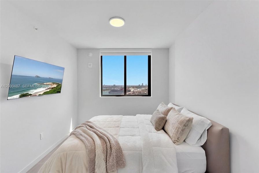 Furnished interior view inside a new home in , Miami (Image 9).