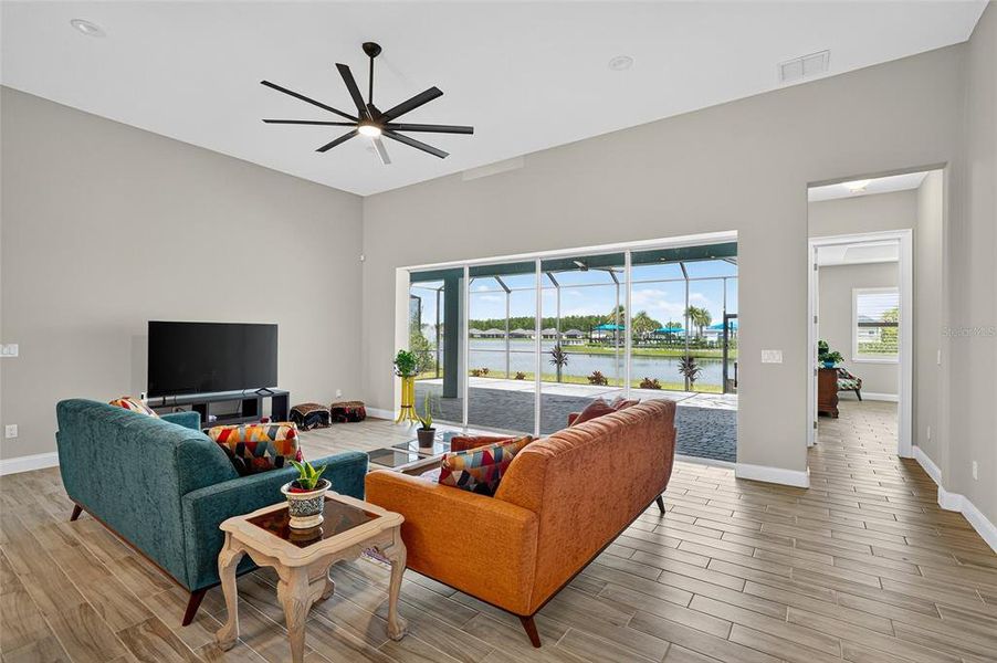 Furnished interior view inside a new home in , Daytona Beach (Image 28).