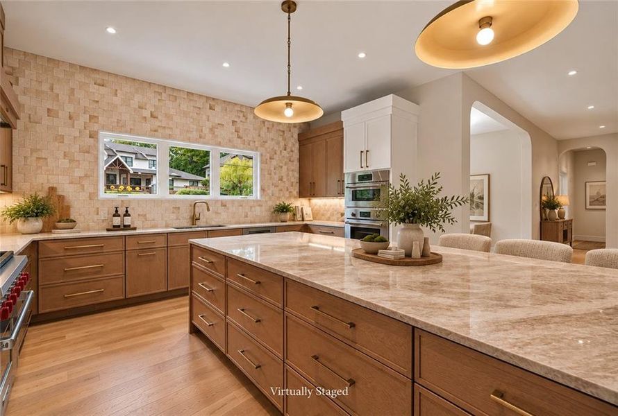 Furnished interior view inside a new home in , Dunwoody (Image 13).
