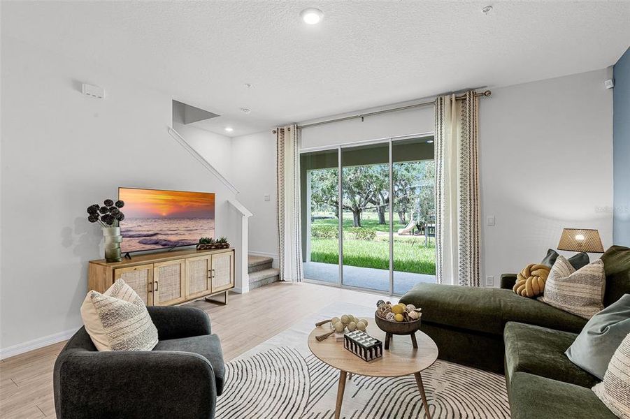 Furnished interior view inside a new home in Nona West, Orlando (Image 8).