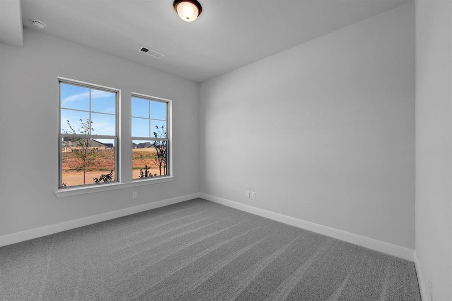 Spacious, unfurnished interior of a new home in Treeline, Justin (Image 24).