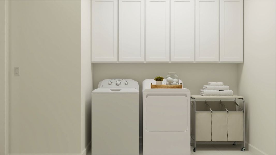 Peppercorn laundry room