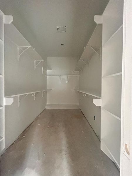 Primary Walk in closet