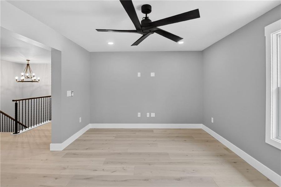 Spacious, unfurnished interior of a new home in , Stone Mountain (Image 126).