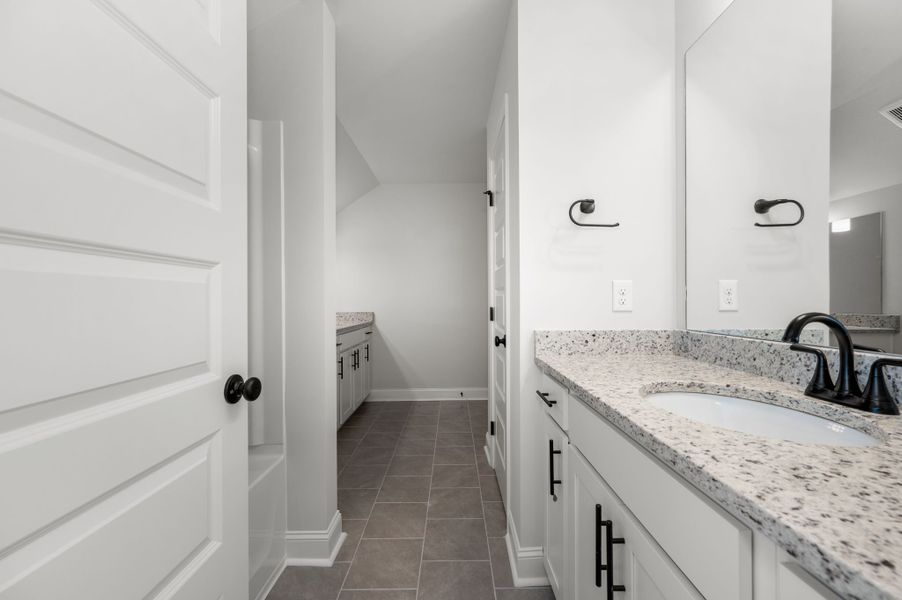 Furnished interior view inside a new home in Saddlebrook, Murfreesboro (Image 16).