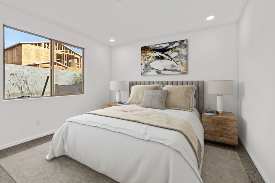 Furnished interior view inside a new home in Blackhawk, Tucson (Image 7).