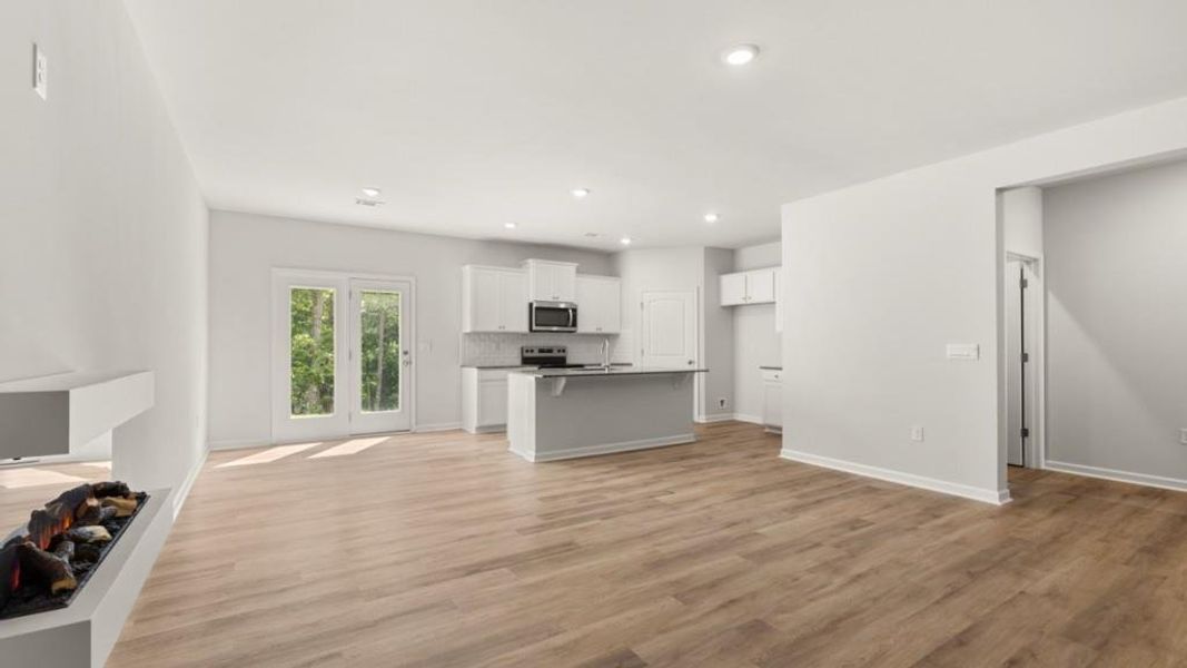 Spacious, unfurnished interior of a new home in Mountain Park, Dahlonega (Image 19). Spacious, unfurnished interior of a new home in Mountain Park, Dahlonega (Image 19).