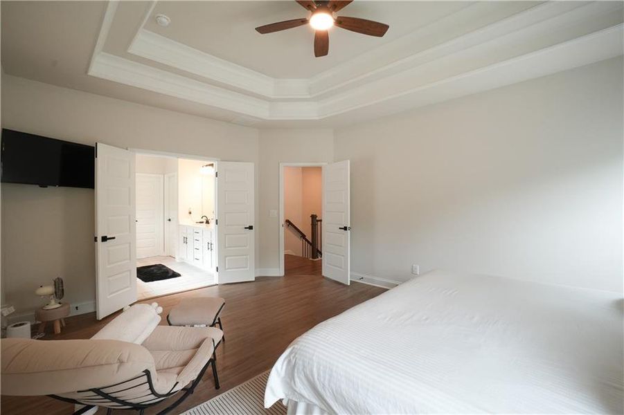 Furnished interior view inside a new home in , Lawrenceville (Image 16).