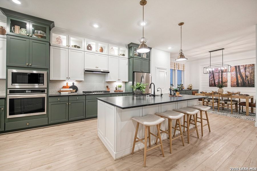 Furnished interior view inside a new home in The Crossvine 55’, Schertz (Image 8). Furnished interior view inside a new home in The Crossvine 55’, Schertz (Image 8).