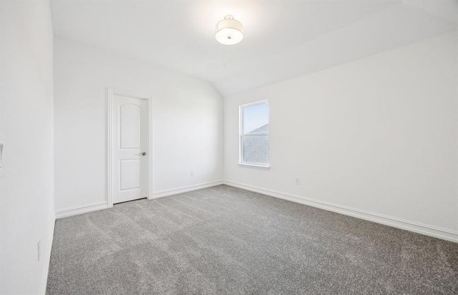 Secondary bedroom designed for comfort and convenience Secondary bedroom designed for comfort and convenience