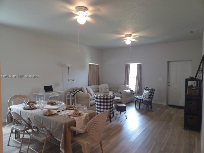 Furnished interior view inside a new home in , Sebring (Image 17).