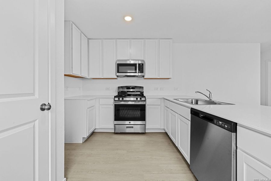 Furnished interior view inside a new home in Spring Grove, San Antonio (Image 6). Furnished interior view inside a new home in Spring Grove, San Antonio (Image 6).