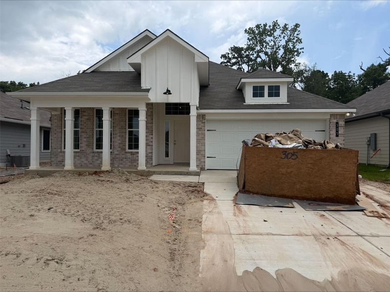 In-progress construction of a new home in Rockbridge East, Huntsville, TX (Image 14).